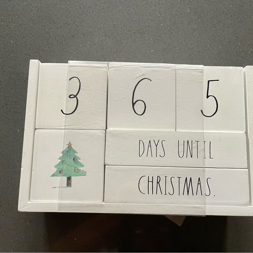 Rae Dunn Countdown Calendar
